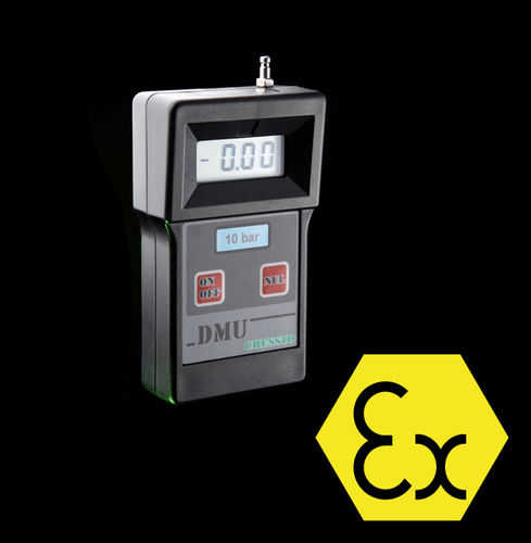Manometro differenziale - DMU-JB - CRESSTO s.r.o. - digitale / ATEX / a sicurezza intrinseca
