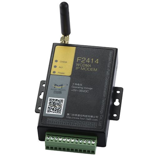 Modem cellulare - F2414 - Xiamen Four-Faith Communication Technology Co.,Ltd - RS485 / RS232 / IP