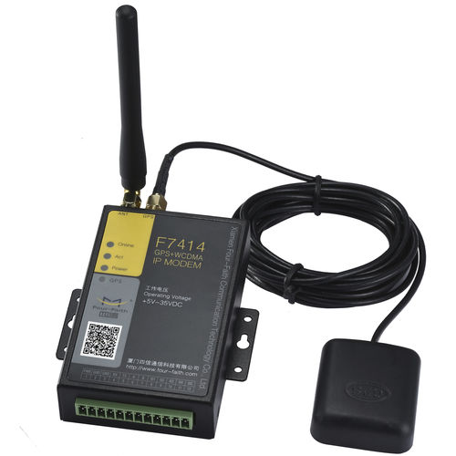 Modem cellulare - F7414 - Xiamen Four-Faith Communication Technology Co.,Ltd - 3G / HSUPA / GPS