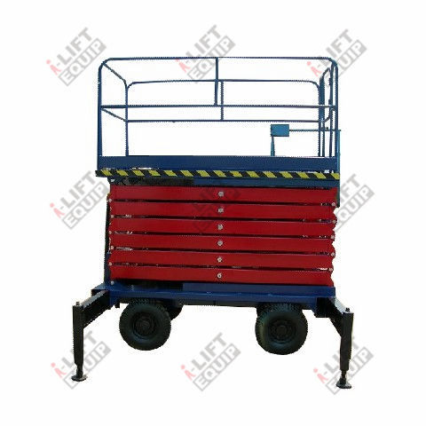 Piattaforma elevatrice a forbice stazionaria - SJY-LD series - i-lift Equipment Ltd. - elettrica / con alimentazione a batteria / idraulica