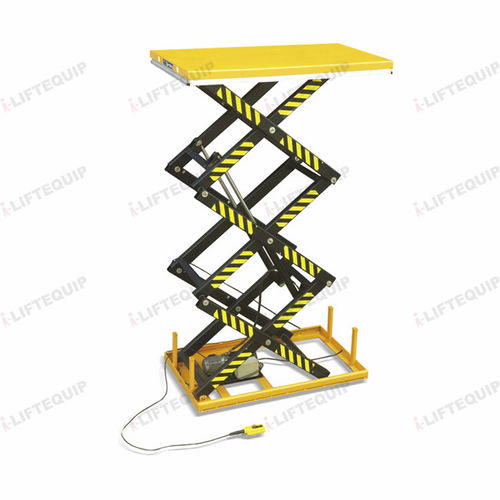 Tavola elevatrice a tripla forbice - HT series - i-lift Equipment Ltd. - idraulica / stazionaria