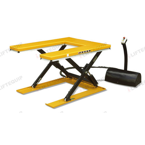 Tavola elevatrice con vassoio a U - HU series - i-lift Equipment Ltd. - a forbice / idraulica / stazionaria