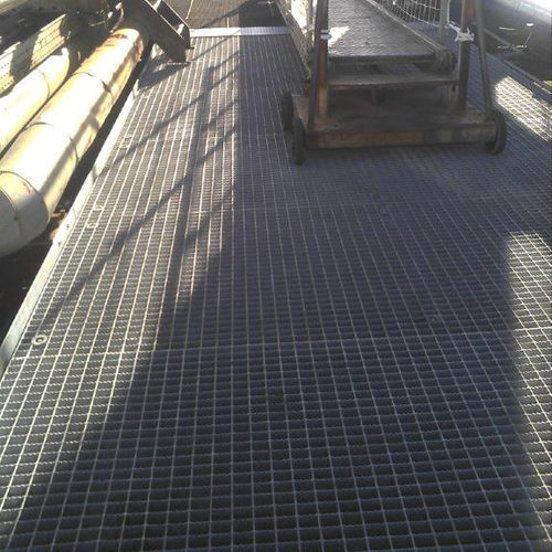 Grigliato in acciaio - PRESS-WELDED OFFSHORE - JK TECHNIC - elettroforgiato / per carichi pesanti / per piattaforma