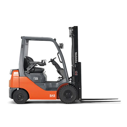 Carrello elevatore diesel - Tonero - Toyota Industrial Equipment - con conducente seduto / industriale / per movimentazione
