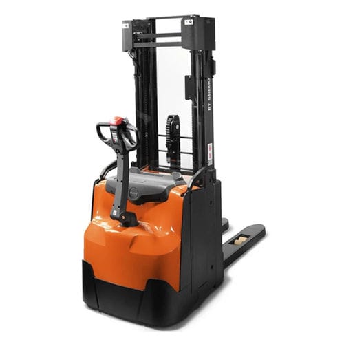 Accatastatore compatto - SWE160 - Toyota Industrial Equipment - elettrico / a guida a bordo / 24 V
