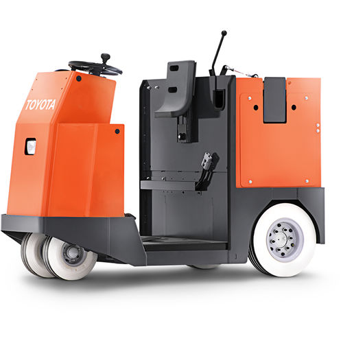 Trattore per rimorchio - CB series - Toyota Industrial Equipment - elettrico / 4 ruote / con conducente in piedi