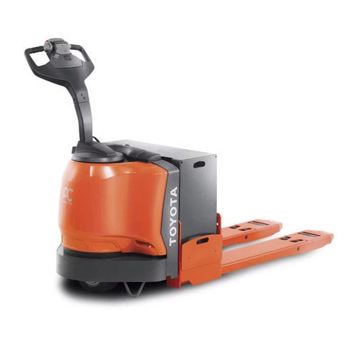 Transpallet elettrico - 8HBW series - Toyota Industrial Equipment - a timone con guida da terra / 24 V / per magazzino