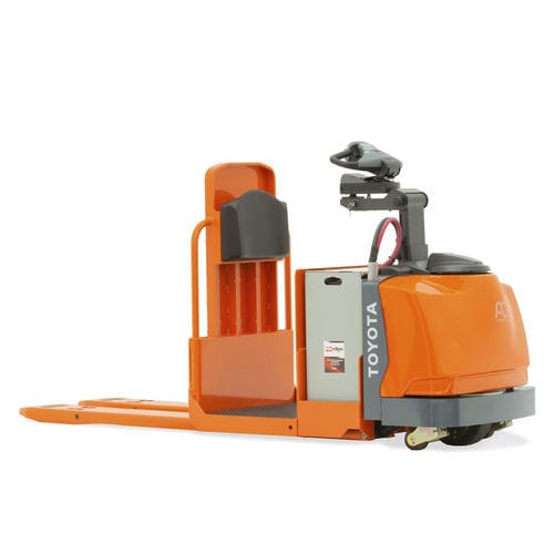 Transpallet elettrico - 8HBC series - Toyota Industrial Equipment - con posizione in piedi / 24 V / multifunzione
