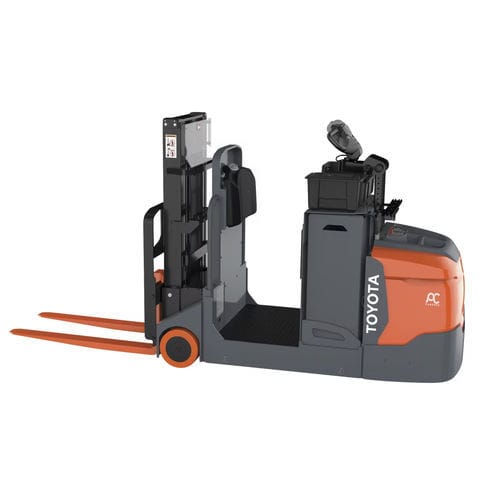 Accatastatore elettrico - CR1-RS25 - Toyota Industrial Equipment - con conducente in piedi / 24 V / per l'industria agroalimentare