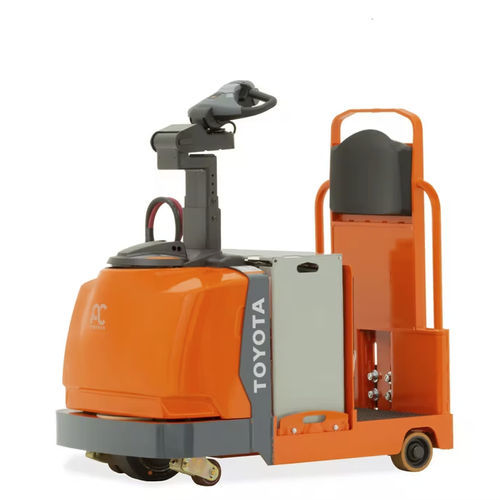 Trattore per rimorchio - 8TB50 - Toyota Industrial Equipment - elettrico / 4 ruote / con conducente in piedi