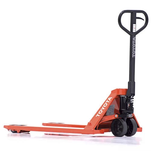 Transpallet idraulico - HPT28U - Toyota Industrial Equipment - manuale / a timone con guida da terra / ribassato