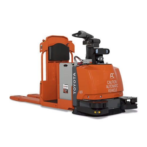 Carrello elevatore elettrico - 8HBC40A - Toyota Industrial Equipment - a guida automatica / per l'industria agroalimentare / per pallet