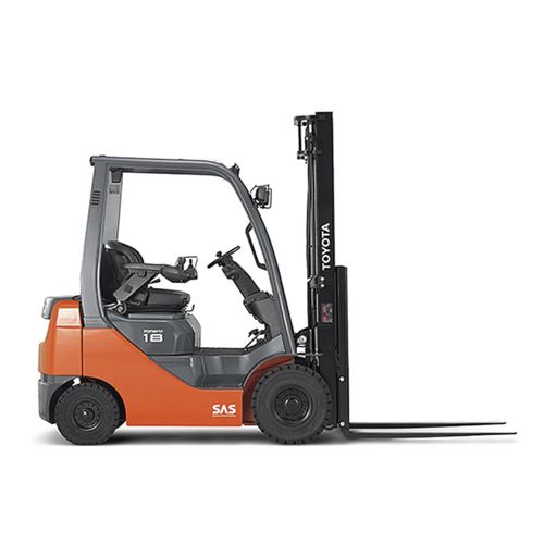 Carrello elevatore diesel - 02-8FGF15 - Toyota Industrial Equipment - a gas / con conducente seduto / industriale