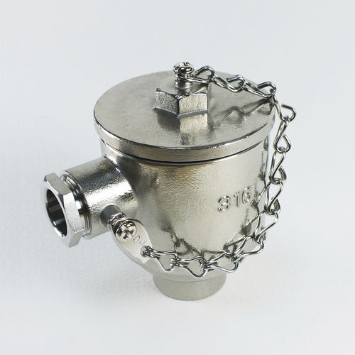 Testa di raccordo in acciaio inossidabile - H-CLS - Temperature Technology Ltd - per sensore di temperatura / IP68