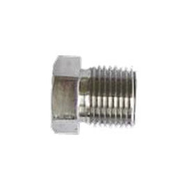 Tappo con alesatura a passaggio - FS series - Temperature Technology Ltd - esagonale / filettato / in acciaio inossidabile