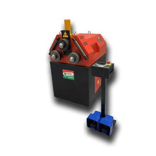 Curvatrice idraulica - MEK  - MEMOLI BENDING MACHINES S.R.L. - a motore / per profilati / a 3 rulli trascinatori