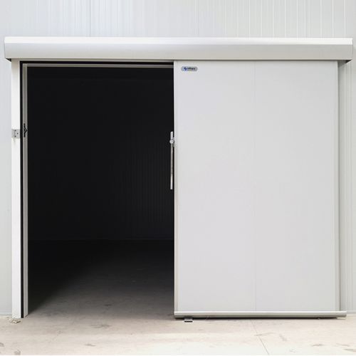 Porta per cella frigorifera - 002 - Infraca - scorrevole / in metallo / in PVC