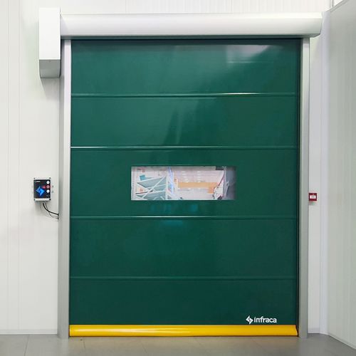 Porta rapida - PRE - Infraca - ad avvolgimento / in PVC / classe 2