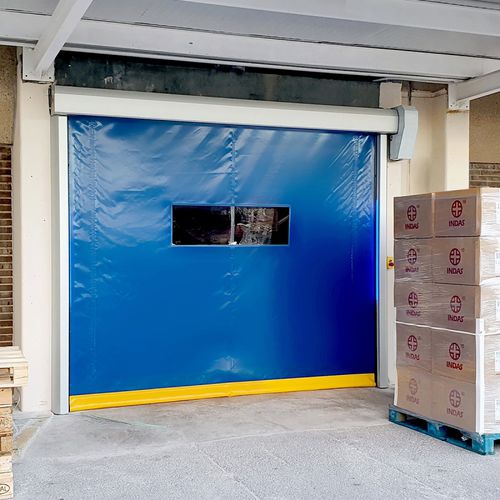 Porta ad avvolgimento - Infraca - per interno / di sicurezza / autoriparante