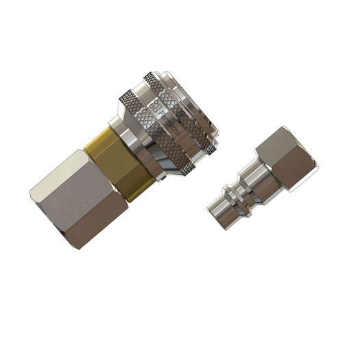 Raccordo rapido - 430  - Ningbo Parmicro Fluid Technology CO.,LTD - pneumatico / a bicchiere / ISO