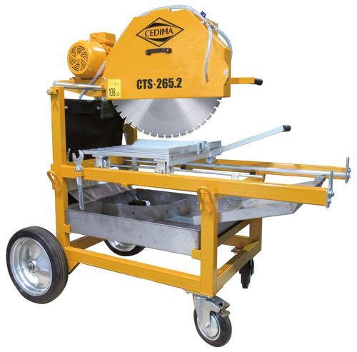 Sega circolare - CTS-265.2 - CEDIMA GmbH - per pietra e calcestruzzo / per muratura / con alimentazione manuale