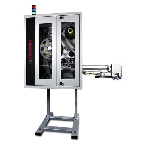 Etichettatrice automatica - 850 series - LOGOPAK - per pallet / per applicazione laterale / compatta