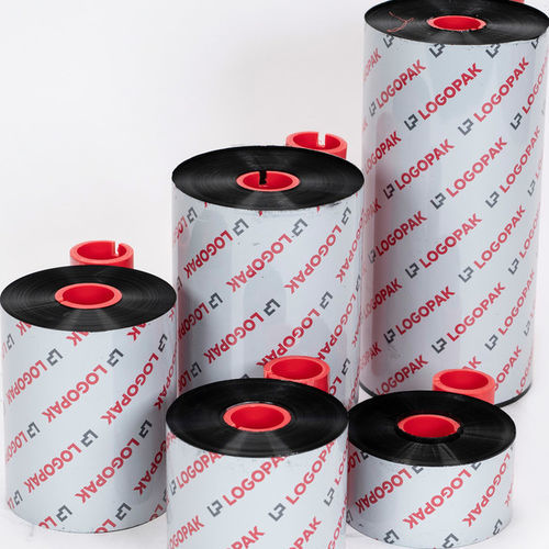 Nastro a trasferimento termico a base di cera - LOGOPAK - a base di resina / per stampante di etichette