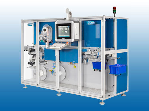 Stampa e applica per etichette - SCHOBER - per etichette RFID / a colori / automatica