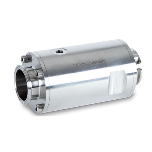 Valvola a manicotto - 78 series - Ho-matic - con attuatore elettrico / per l'industria chimica / per l'industria agroalimentare