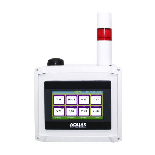 Controllore multiparametrico per l'analisi dell'acqua - HMI series - Aquas Incorporation