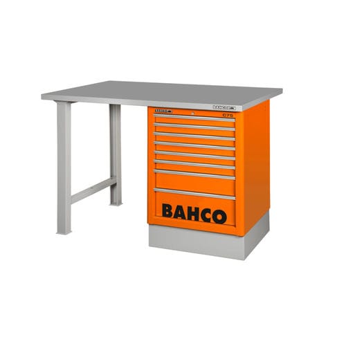 Banco da lavoro in acciaio inossidabile - 1495KCWB15TS series - BAHCO - per carichi pesanti