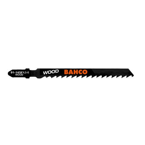 Lama per seghetto alternativo - 91-W series - BAHCO - in acciaio al carbonio / per legno