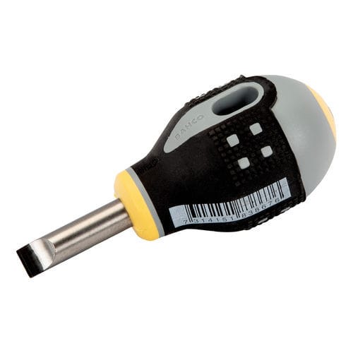 Cacciavite piatto - BE-8330 - BE-8360 series - BAHCO - a manico corto / in acciaio / in cromo