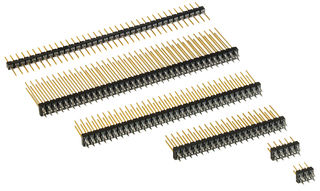 Header a due corone - 972-nn090-9a - ept - dritto / press-fit / 2.54 mm (0.100")