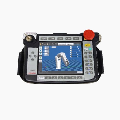 Controllore di robot con terminale di programmazione - DENSO Robotics Europe - touch screen