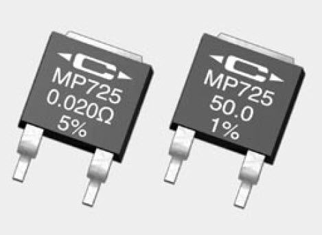 Resistore a film spesso - MP725 series  - Caddock Electronics - di alta potenza / SMD