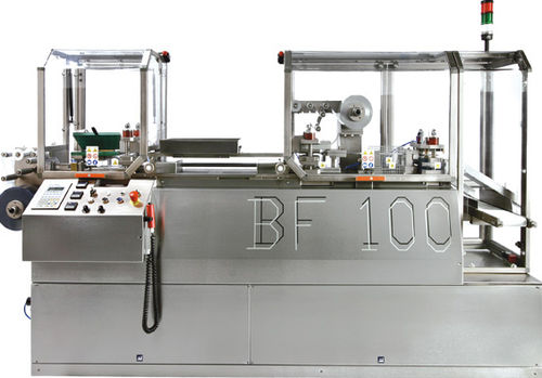 Macchina per imballaggio automatica - BF 100 - O.M.A.R. Pharmaceutical Blister Solution - in blister / orizzontale / verticale