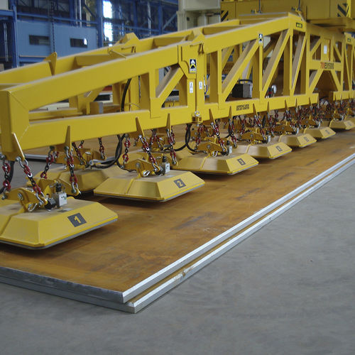 Ventosa di sollevamento per lamiera - Aerolift Industrials B.V. - per carichi pesanti / ad uso industriale / orizzontale
