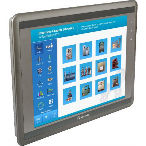 Terminale HMI con touch screen - MT8121XE - NemaVision-iPC B.V. - ad incastro / 128 x 64 / RISC