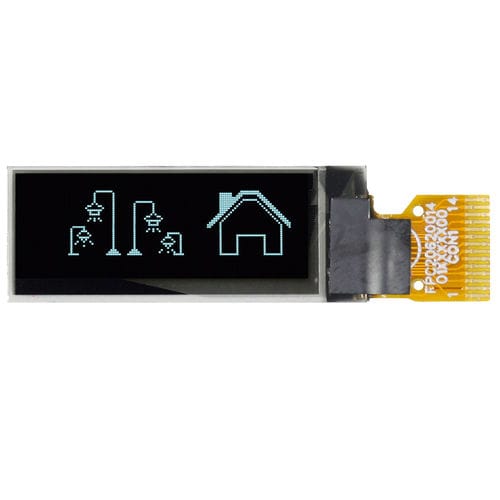 Modulo di visualizzazione OLED - REX012832F - Raystar Optronics, Inc. - a colori / grafico / 128 x 32