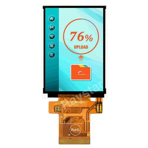 Modulo di visualizzazione LED - RFJ240L-AYW-DNN - Raystar Optronics, Inc. - TFT LCD / IPS / a matrice di punti