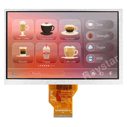 Modulo di visualizzazione LED - RFF700A2-AZH-DNN - Raystar Optronics, Inc. - TFT LCD / a colori / a matrice di punti