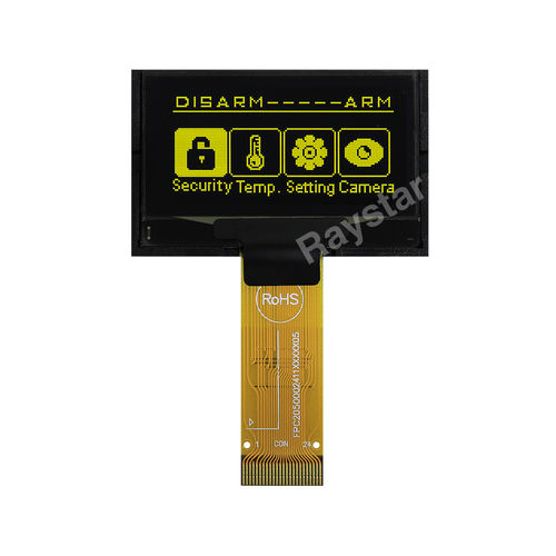 Modulo di visualizzazione OLED - REX012864Y - Raystar Optronics, Inc. - a colori / grafico / a matrice di punti
