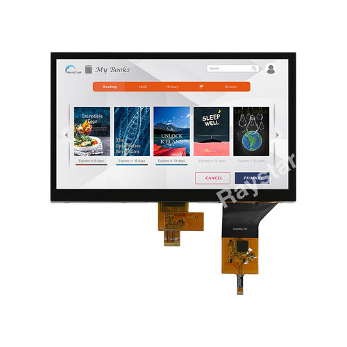 Modulo di visualizzazione LED - RFH1010J-AYH-MNB - Raystar Optronics, Inc. - TFT LCD / IPS / con touch screen capacitativo