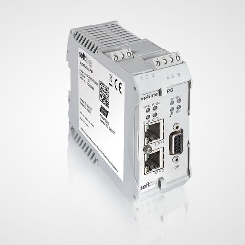 Gateway di comunicazione - epGate PB - Softing Industrial Automation - industriale / EtherNet/IP / RS-485
