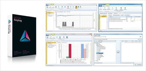 Software di visualizzazione - ACCON‑EasyLog - Softing Industrial Automation - di supervisione / di acquisizione e di analisi per dati / di acquisizione dati