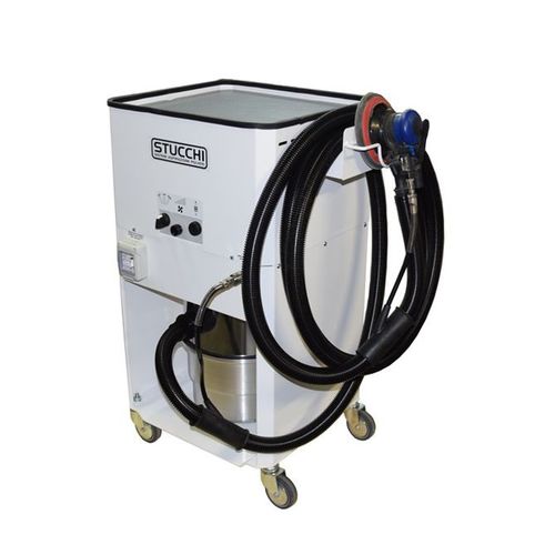 Aspiratore industriale - ST1-P - Stucchi 1950 S.r.l. - a secco / monofase / pneumatico
