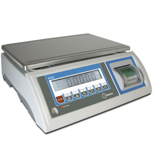 Bilancia contapezzi - RAD - GIROPES - commerciale / con display LCD / in acciaio inossidabile