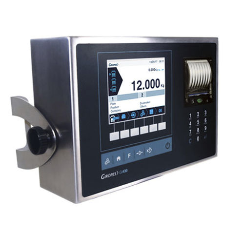 Indicatore di peso con display grafico LCD - GI430 - GIROPES - benchtop / a parete / IP54