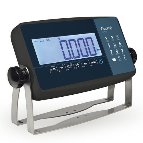 Indicatore di peso display LCD - GI410 LCD ABS - GIROPES - ad incastro / benchtop / a parete